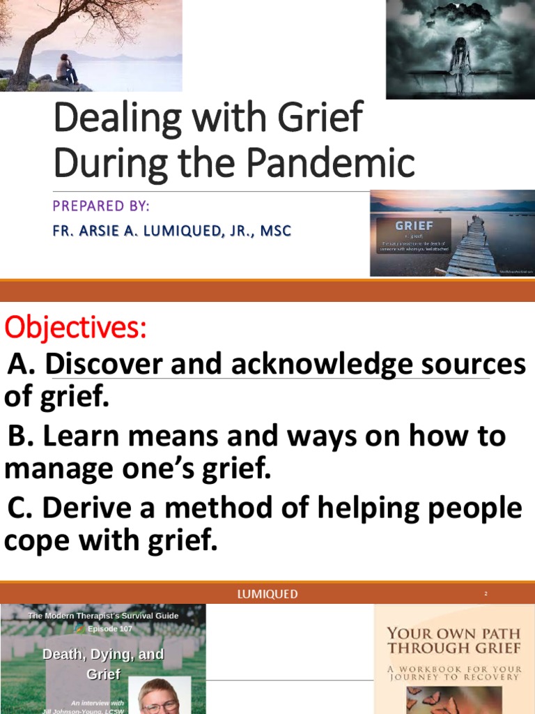 Dealing With Grief During The Pandemic: Prepared by | PDF | Kübler Ross ...
