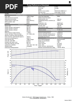 Fr12ee 1000gpm 10bar Engine Driven Pump Pump Viscosity