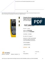 Chauvin Arnoux Hand Held 300 KHZ Digital Multimeter
