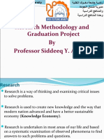 Research Methodology and Graduation Project