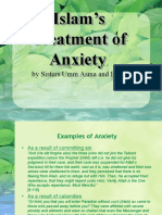 Islam's Treatment of Anxiety