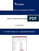 Instruction de flash Smartphone PHQ519