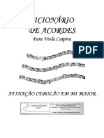 Dicionario de Acordes PDF