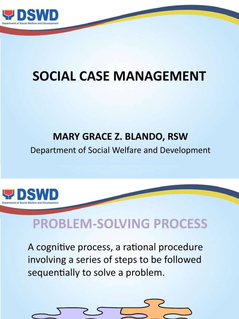 Module 4. Session 1. Activity 1. Case Management Definition, Purpose