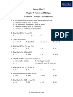 Chapter 3 Factors and Multiples Class 5