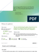 s7138 Nicolas Blanc Enhancing Pricing Performance and Quants Productivity in A Cloud Based Development Environment PDF