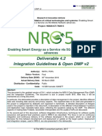 Deliverable 4.2 Integration Guidelines & Open DMP v2: Enabling Smart Energy As A Service Via 5G Mobile Network Advances
