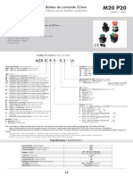Botões Metaltex Linha m20 - p20 PDF