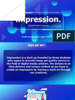 Impression.: Create An Impression. Leave A Mark