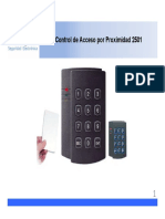 Control de acceso por proximidad 2501