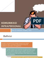 Komunikasi Intrapersonal PDF