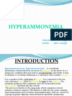 Hyperammonemia