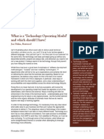 Boxwood What Is A Technology Operating Model' and Which Should I Have