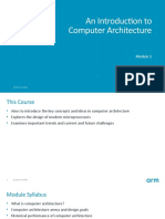 An Introduction To Computer Architecture: © 2019 Arm Limited