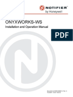 Onyxworks-Ws: Workstation Installation and Operation Manual
