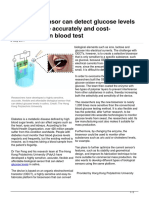 2017 05 Biological Sensor Glucose Saliva Accurately