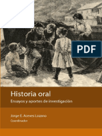 Historia Oral PDF CIESAS