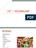 Unit 1 - Vocabulary