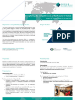 Project Proposal Factsheet - Strenghening The IT Sector in Tunisia