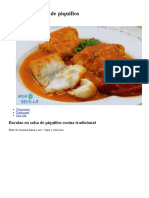 Bacalao en Salsa de Piquillos PDF