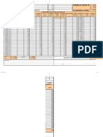 Planilla de Calculo de Pintura