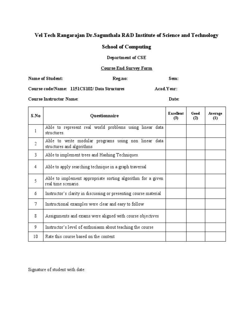 Course End Survey-21.04.2020 | PDF | Computer Network | Internet ...