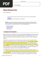 Diesel Exhaust Gas_Properties