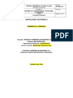 Plantilla - Informe de Inspección