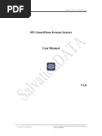 User Manual: SPF (Smartphone Forensic System)