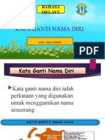 Slide Kata Ganti Nama Diri