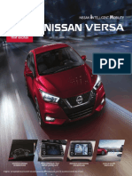 Brochure Nissan Versa -Colombia