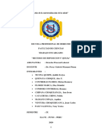 (TRABAJO ENCARGADO) DERECHO PROCESAL LABORAL