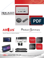 ABtUS - Brochure - TOUCH SCREEN