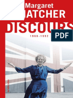 Discours 1968-1992 - Margaret Thatcher PDF