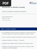 Lectures Machine Learning