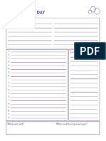 Large Planning My Day PDF