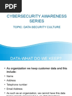 Data Security Culture Presentation