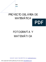 Proyecto Matematica y fotografia
