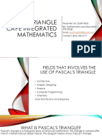 Pascal'S Triangle Cape Integrated Mathematics