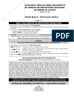 BOOK - 315 - Professor MAP II - Educação Física