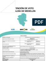 Intención de Voto Alcaldía de Medellín PDF