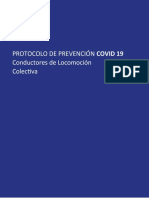 Protocolo de Prevención, COVID 19. - SUSESO