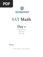 SAT Math Workbook D1-12 PDF