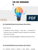 Apresentação - O processo de Ensino na Escola - Didática