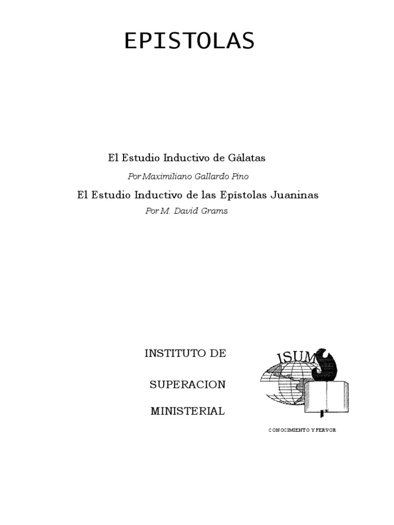 Estudio de las Epístolas en la Biblia | PDF | Bernabé | Pablo el apóstol