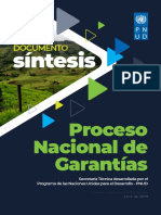 Proceso Nacional Garantías Defensores DDHH