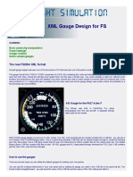 XML Gauge Design For FS
