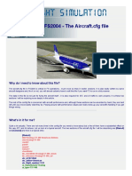 FS2004 - The Aircraft - CFG File