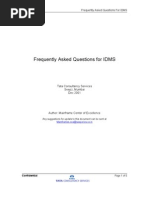 FAQ in IDMS