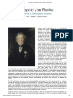 Leopold Von Ranke. Padre de La Historiografía Moderna - FULL PDF